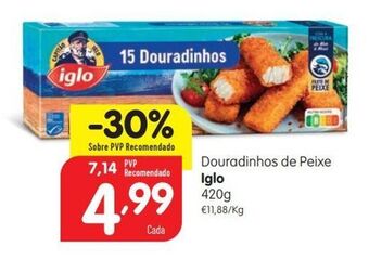 Minipreço Palitos de peixe iglo promoção