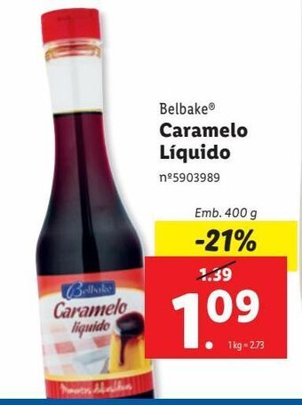 Lidl Caramelo promoção