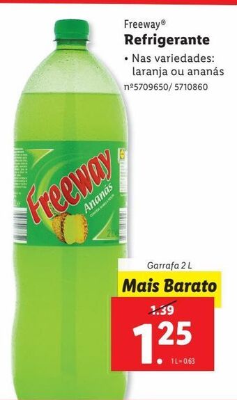 Lidl Refrescos promoção