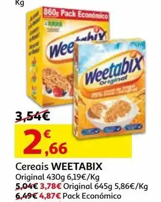 Auchan Cereal weetabix promoção