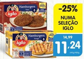 Minipreço Hambúrguer iglo promoção