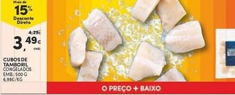 Cubos de Tamboril 500g