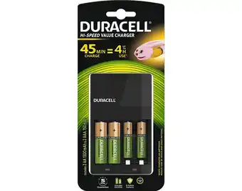 Auchan Carregador pilhas duracell promoção