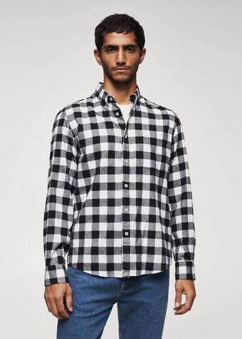 Camisa flanela quadrados