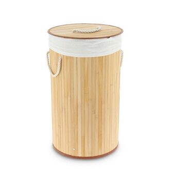 Cesto wc redondo natural em bambu
