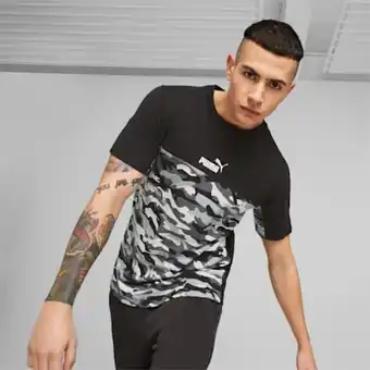 Puma Essentials block camo tee men promoção