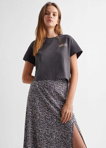 Saia midi floral