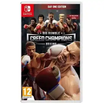 Jogo switch big rumble boxing: creed champions