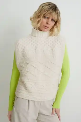 C&A Polo neck slipover promoção