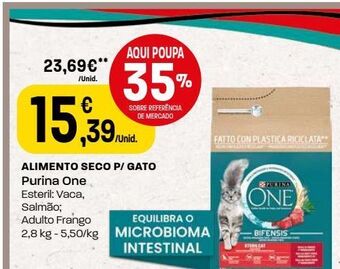 Comida para gatos purinaone
