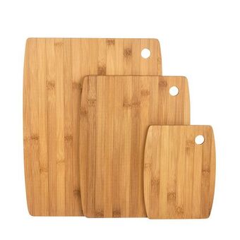 Hôma Conjunto de 3 tábuas bambu 37/22/19cm promoção