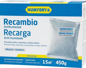 Recarga desumidificador humydry
