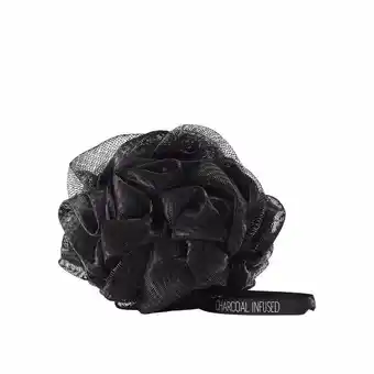 Puff de banho charcoal