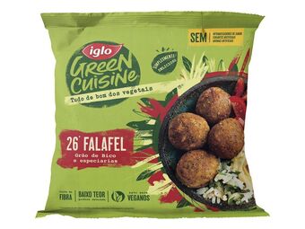Falafel iglo green cuisine: