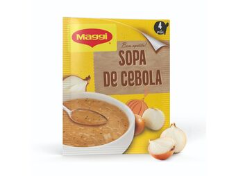 Auchan Sopa de cebola maggi promoção