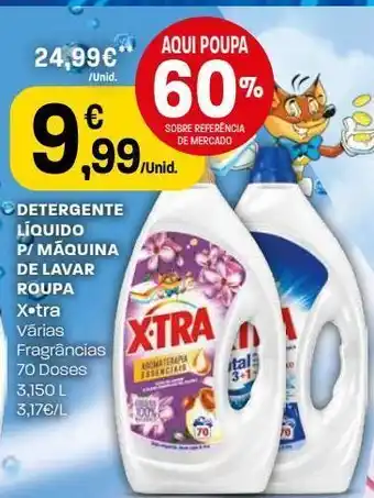Intermarché Detergente x-tra promoção
