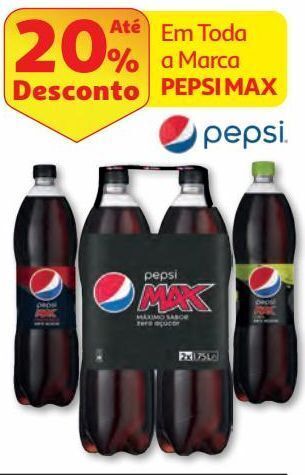 Auchan Refrigerante c/ gás pepsi promoção