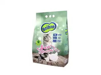 Auchan Areia para gato bribon aglomerante aloé 5l promoção