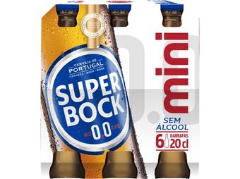 Cerveja sem alcool super bock