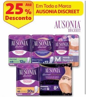 Auchan Cueca incontinencia ausonia promoção