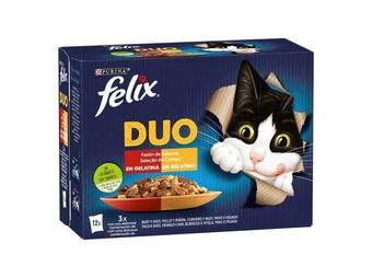 Auchan Comida húmida gato felix promoção