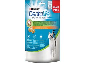 Auchan Snack para gato dentalife higiene oral 140g promoção