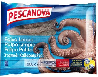 Polvo limpo pescanova