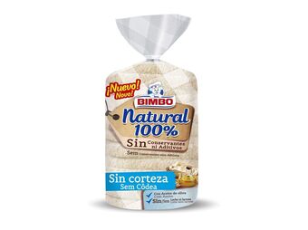 Pão sem côdea bimbo
