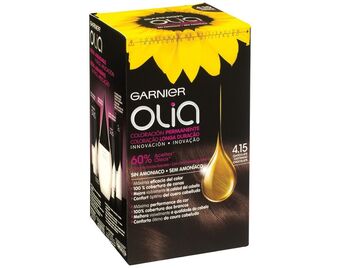 Auchan Coloração olia garnier promoção