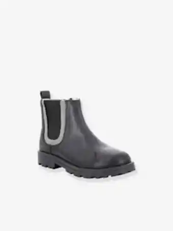 Vertbaudet Botas para menina, grooky da kickers® - preto medio liso... promoção