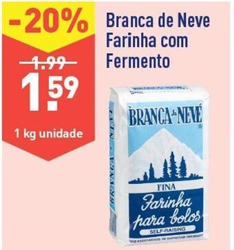 ALDI Farinha branca de neve promoção