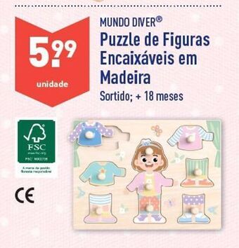 ALDI Quebra cabeça promoção