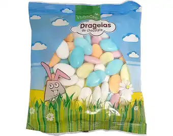 Drageias vendome vendome c/recheio chocolate sortidas 400g