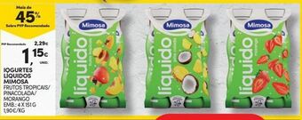 Iogurte mimosa