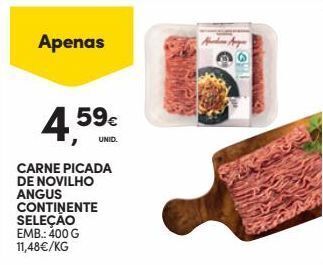 Carne moída continente