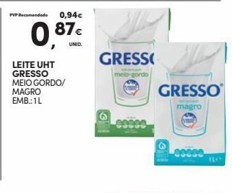 Continente Bom dia Leite gresso promoção