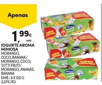 Continente Bom dia Iogurte mimosa promoção