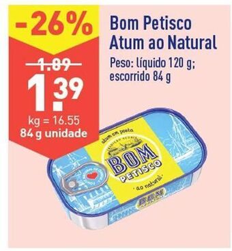 ALDI Atum em lata bom petisco promoção