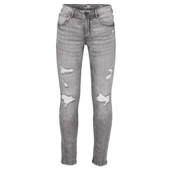 New Yorker Skinny denim with destroys promoção