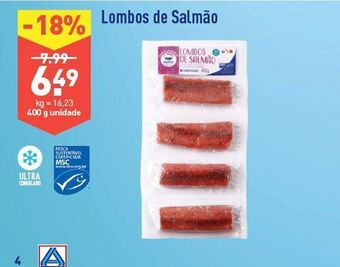 ALDI Salmão promoção