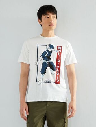 T-shirt em jersey 'my hero academia'