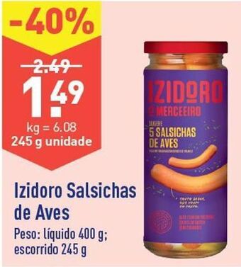 ALDI Salsicha izidoro promoção