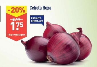 ALDI Cebola roxa promoção