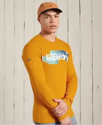 Superdry Core logo cali long sleeved top promoção