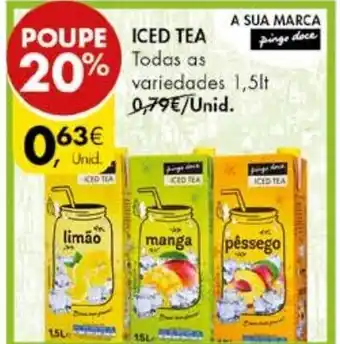 Pingo Doce Iced Tea promoção