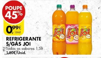 Refrigerante S/Gás Joi 1,5lt