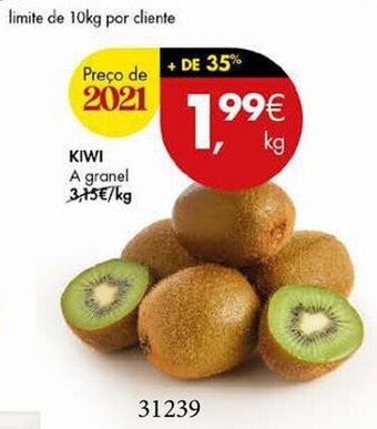 Pingo Doce Kiwi 1kg promoção
