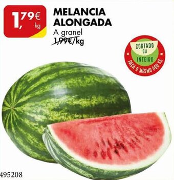 Pingo Doce Melancia Alongada 1kg promoção