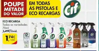 Pingo Doce Eco Recarga 70ml promoção