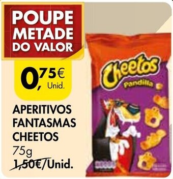 Pingo Doce Aperitivos Fantasmas Cheetos 75g promoção